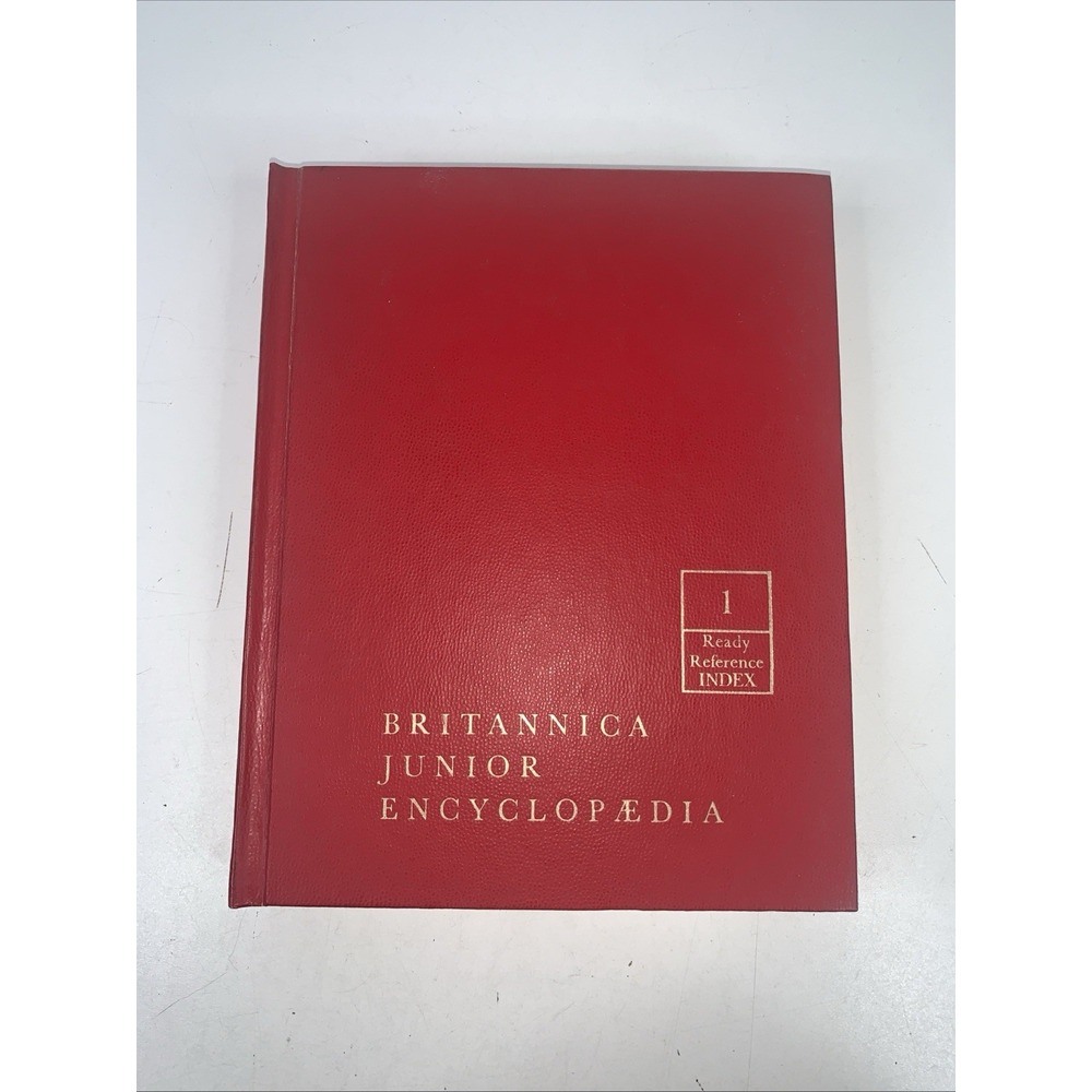 Britannica Junior Encyclopedia Volume‎ 1-14 1970 USA